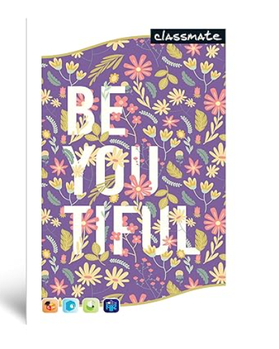 Classmate Be You Tiful Notebook