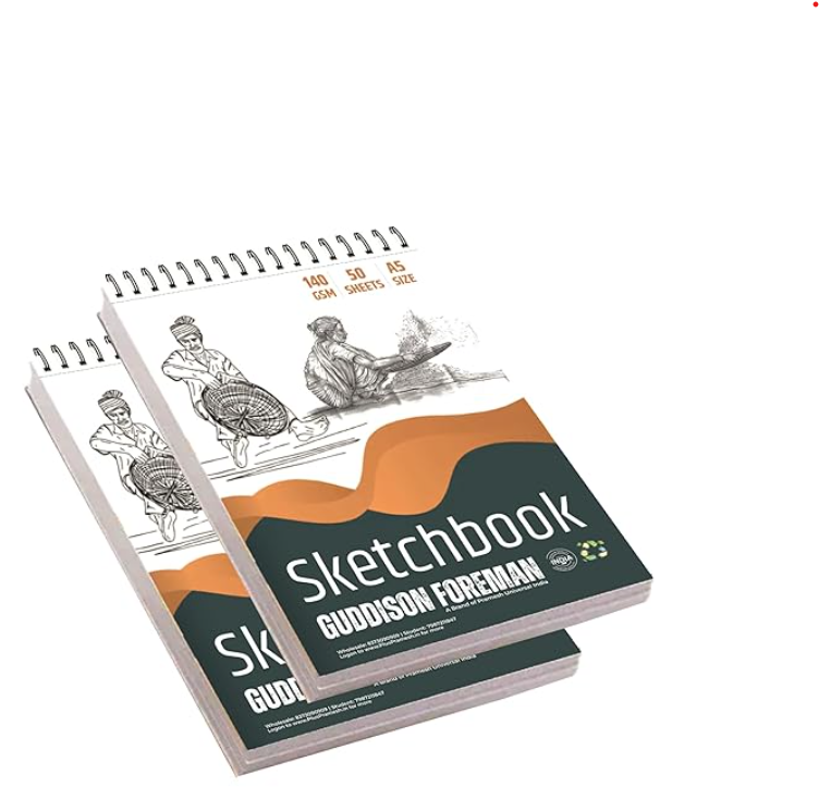 Sketchbook A5 50 Sheets Pack